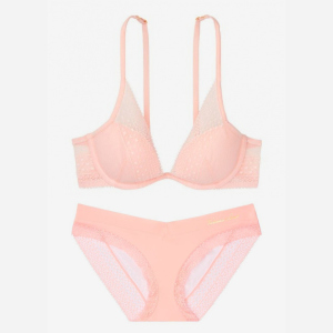 купить Комплект белья Victoria's Secret 426250780 34DD/M Розовый (1159754305)