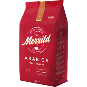Кава Lavazza Merrild Arabica смажена в зернах 1000 г (8000070201347) в Рівному