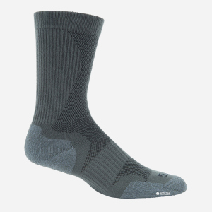 Шкарпетки тактичні 5.11 Tactical Slip Stream Crew Sock 10033 M Gunmetal Grey (2000980412723)