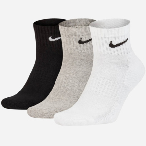 Набор носков Nike U Nk Everyday Cush Ankle 3pr SX7667-901 38-42 (M) 3 пары (888407236402)