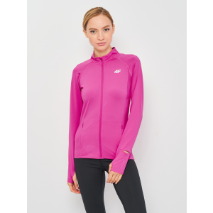 Спортивна кофта 4F H4L21-BLDF010-55S M Hot Pink (5902818575914) краща модель в Рівному