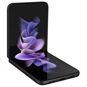 Мобільний телефон Samsung Galaxy Z Flip3 8/256GB Phantom Black (SM-F711BZKESEK/SM-F711BZKFSEK) краща модель в Рівному