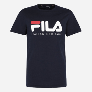 Футболка FILA 108470-Z3 158-164 см Сапфірова (4670036607175) краща модель в Рівному