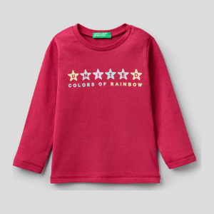 Футболка з довгими рукавами United Colors of Benetton 3I9WC15BX.P-04L 98 см (8300895499234) краща модель в Рівному