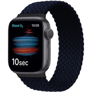 Ремешок Promate Fusion-40M для Apple Watch 38-40 мм 1/2/3/4/5/6/SE Charcoal (fusion-40m.charcoal) ТОП в Ровно