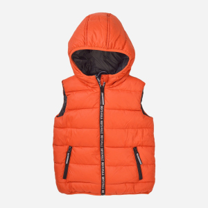 Демисезонный жилет Minoti 7BGILET 11 34607JNR 122-128 см Оранжевый (5059030594268) лучшая модель в Ровно