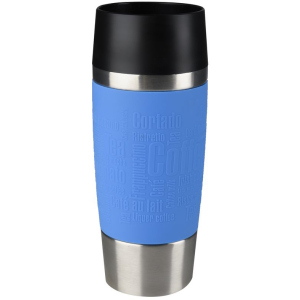 Термокухоль Tefal Travel Mug блакитний 0.36 л (K3086114) краща модель в Рівному