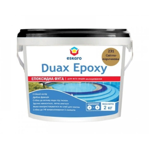 Двухкомпонентная эпоксидная затирка Eskaro Duax Epoxy светло-коричневый арт - 44013 ТОП в Ровно