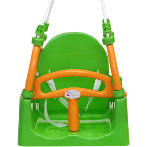 Гойдалки дитячі Active Baby Салатово-оранжеві (01-0152/0101) (4822003299108) ТОП в Рівному