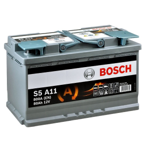 Автомобільний Акумулятор Bosch 6 СТ-80-R S5 Silver Plus 0092S (0092 S5A 110) краща модель в Рівному