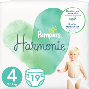 Подгузники Pampers Harmonie Размер 4 (9-14 кг) 19 шт (8006540156278) ТОП в Ровно