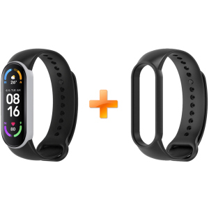 Xiaomi Mi Band 6 MiJobs Dual Color Black/Grey (MJ6-DSS002BG) краща модель в Рівному