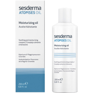 Олія зволожуюча Sesderma Oil Moisturizing Atopises для чутливої, схильної до акне шкіри 200 мл (8429979434555) краща модель в Рівному