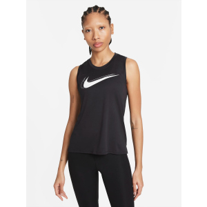 Майка спортивная Nike W Nk Df Swsh Run Tank DD4910-010 S (195237762941) лучшая модель в Ровно