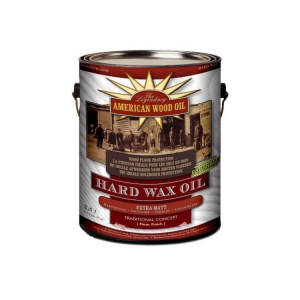 Масло-віск American Wood Oil Hard Wax Extra Matt прозоре 2.5 л лучшая модель в Ровно