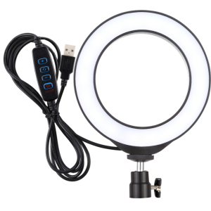 Кільцева USB LED лампа Puluz PU378 16 см (PU378)