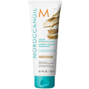 Маска з ефектом кольору MoroccanOil Color Depositing Mask колір Champagne 200 мл (7290113140592) краща модель в Рівному