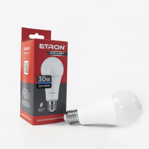 LED лампа ETRON Power Light 1-EPL-801 A67 30W 6500K E27 краща модель в Рівному