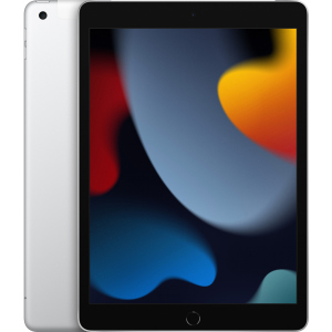 Планшет Apple iPad 10.2 2021 Wi-Fi + Cellular 64GB Silver (MK493RK/A) краща модель в Рівному