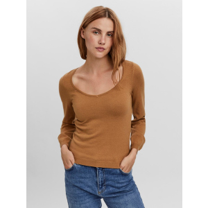 Джемпер Vero Moda 10249076 S Tobacco Brown (5715103825607)