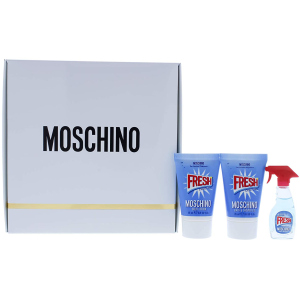 Набір Moschino Fresh Couture Туалетна вода 5 мл + Лосьйон для тіла 25 мл + Гель для душу 25 мл (8011003827909) рейтинг