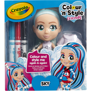 Набор для творчества Crayola Colour n Style Стильные девчонки Скай (918938.005) (8720077189386) ТОП в Ровно