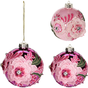 Набір ялинкових куль Christmas Decoration 10 см 6 шт (ACT504730) краща модель в Рівному