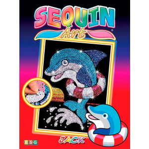 Набір для творчості Sequin Art Red Jack Dolphin 25х34 см (SA1304) надійний