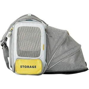 Рюкзак-переноска Petkit Breezy Zone Yellow/Grey (6973293802443) лучшая модель в Ровно