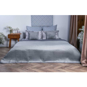 Покрывало двухстороннее Руно VeLour Серое 150 х 220 см (360.55_Grey) ТОП в Ровно