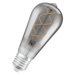 хороша модель Лампа світлодіодна Osram 5W/230V/140lm/1800K/E27/філаментна (4058075269941) Осрам Vintage 1906 ST64