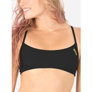 Верхня частина купальника Arena Bandeau Play 001110-503 XL Black-Yellow star (3468336005958) краща модель в Рівному