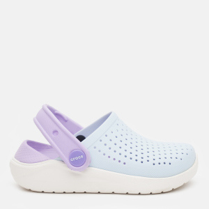 Кроки Crocs Kids LiteRide Clog K 205964-4KA-C10 27-28 Сині (191448425378) краща модель в Рівному