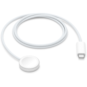 Бездротовий зарядний пристрій Apple Watch Magnetic Fast Charger USB-C Cable 1 м White (MLWJ3ZM/A)