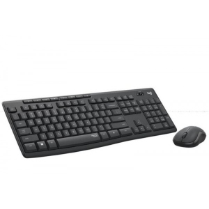 Комплект (клавіатура, миша) бездротовий Logitech MK295 Combo Black USB (920-009807) краща модель в Рівному