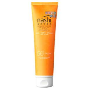 Сонцезахисний крем для обличчя та тіла Nashi Argan Sun Cream 50 SPF 150 мл (8025026270208) ТОП в Рівному