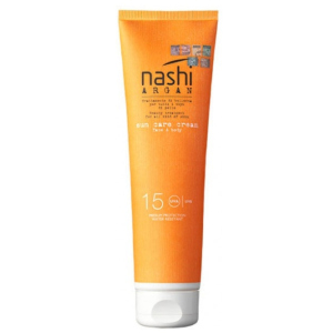 Солнцезащитный крем для лица и тела Nashi Argan Sun Cream 15SPF 150 мл (8025026270185) лучшая модель в Ровно