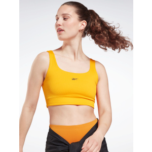 Спортивний топ Reebok Wor Rib Bralette Sesogo GS1951 L Semi Solar Gold (4064057999195) в Рівному