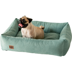 Лежак для собак Noble pet Albert 70х50х22 см Turquoise (AL2134) (00000734) лучшая модель в Ровно