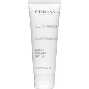 Защитный крем для рук Christina Illustrious Hand Cream SPF 15 75 мл (7290100365137) лучшая модель в Ровно