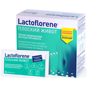 Біологічно активна добавка Lactoflorene Плоский живіт 20 пакетиків (8004995458770) ТОП в Рівному