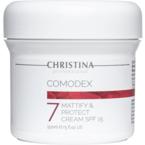 Матирующий защитный крем Christina Comodex Mattify & Protect Cream SPF 15 150 мл (7290100366424) ТОП в Ровно