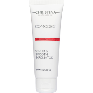 Вирівнюючий скраб-ексфоліатор Christina Comodex Scrub & Smooth Exfoliator 75 мл (7290100366264) краща модель в Рівному