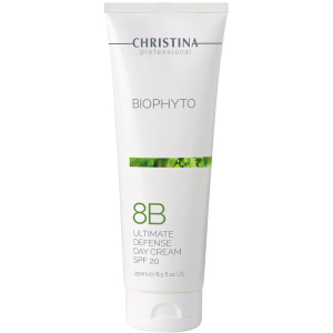 Денний крем Christina Абсолютний захист Bio Phyto Ultimate Defense Day Cream SPF 20 без тону 250 мл (7290100368206) ТОП в Рівному