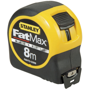 Рулетка измерительная Stanley FatMax Blade Armor с магнитным крючком 8 м х 32 мм (FMHT0-33868) ТОП в Ровно