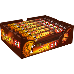 Упаковка батончиків Lion Кінг 2+1 90 г х 24 шт (7613036731720) в Рівному