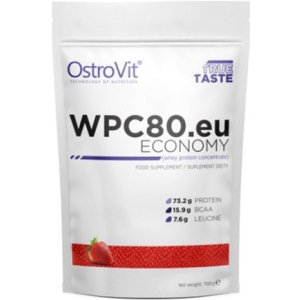 Протеїн OstroVit WPC80.eu Economy 700 г Полуниця (5902232611878)