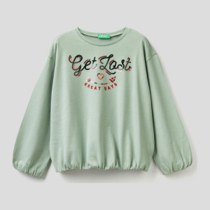 хороша модель Футболка з довгими рукавами United Colors of Benetton 3ATNC15F5.G-0D9 170 см KL (8033379533871)