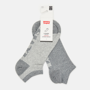 Набір шкарпеток Levi's 701203935-004 39-42 2 пари Mid Grey Melange (8720245176613) в Рівному