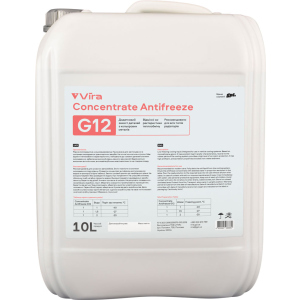 Жидкость охлаждающая Vira Concentrate Antifreeze G12 красная 10 л (VI4001) лучшая модель в Ровно